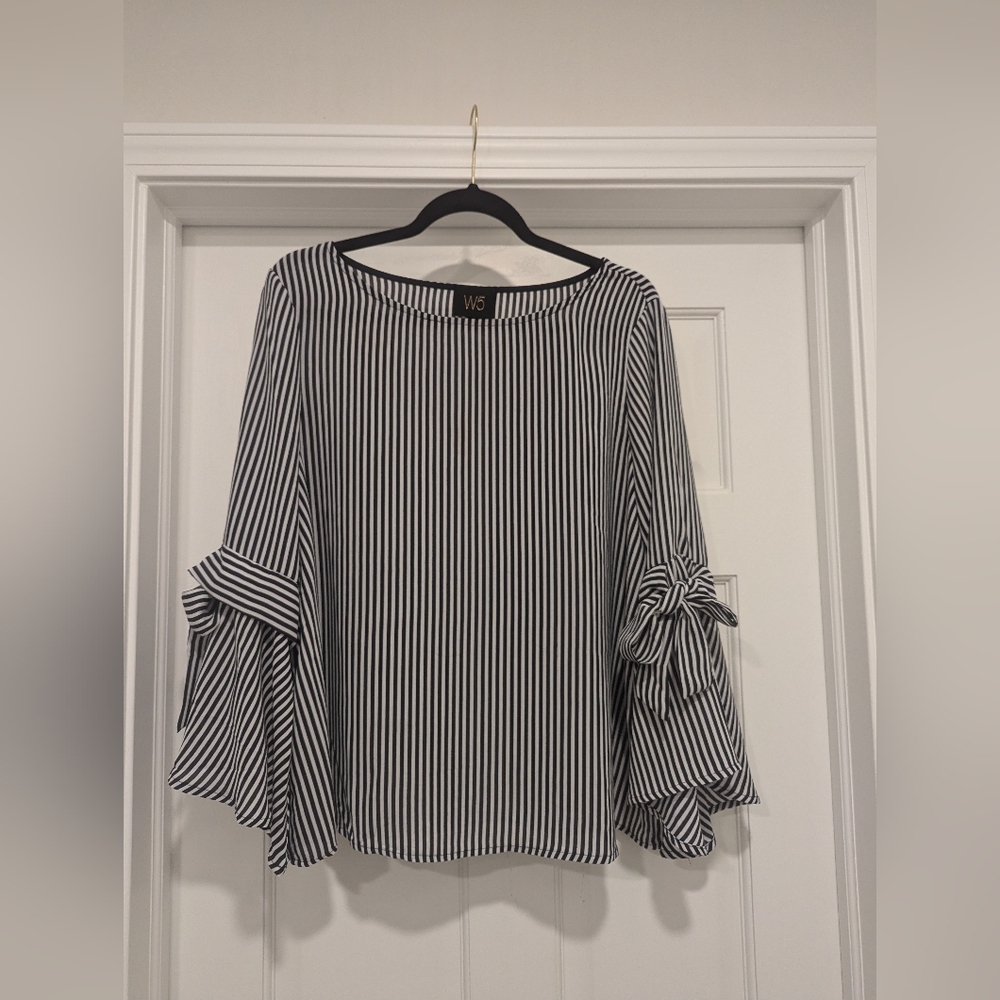 W5 Long Sleeve Striped Shirt